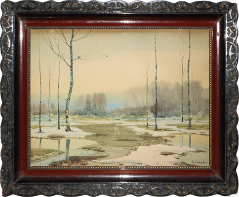 Зайцев Иван Эрастович. Начало весны 